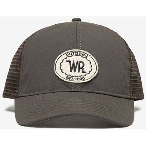 Woolrich Heren Pet van gerecyclede stof met logo Bruin Grootte ONE