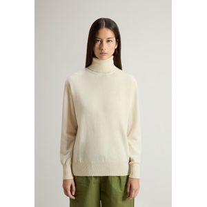 Woolrich dames Coltrui van zuiver kasjmier Wit Grootte S