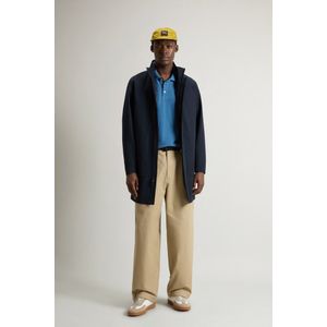 Woolrich heren 2-in-1 waterdicht jack van tweelaagse stof Blauw Grootte 3XL