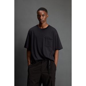 Woolrich heren T-shirt van zuiver katoen by Todd Snyder Zwart Grootte L