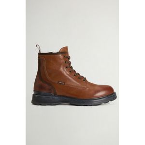 Woolrich heren Grove Logger-veterboots van rundleer Bruin Grootte 40