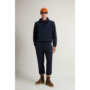 Woolrich heren Broek van katoenen interlockmix Blauw Grootte 3XL