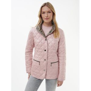 Tweezijdig te dragen gewatteerde jas Van BASLER roze