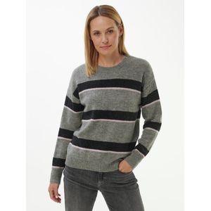 Trui ronde hals Van Peter Hahn grijs