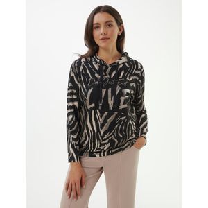 Sweatshirt Van Doris Streich zwart