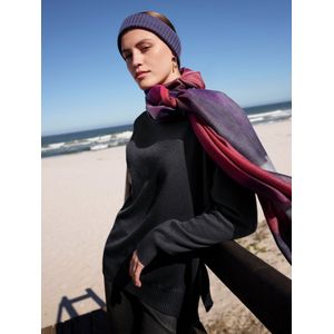 Trui 100% kasjmier Van Peter Hahn Cashmere zwart