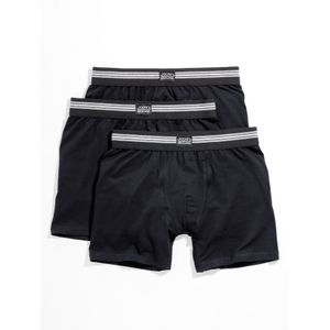 Jockey - Boxershort - Zwart - Set van 3 - Zonder Gulp
