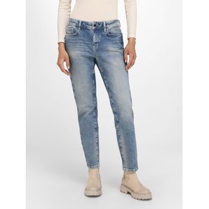 Enkellange jeans in five-pocketsmodel Van Fadenmeister Berlin denim