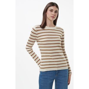 Trui ronde hals Van Peter Hahn wit