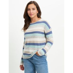 Trui ronde hals Van Peter Hahn blauw