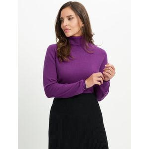 Coltrui scheerwol en kasjmier Van Peter Hahn paars