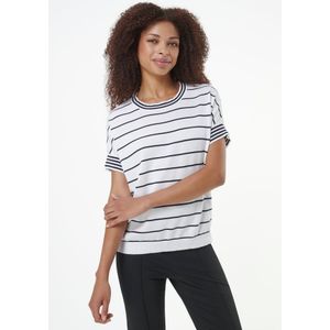 Trui ronde hals 100% SUPIMA®-katoen Van Peter Hahn multicolour