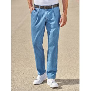 Bandplooibroek model luis Van Eurex by Brax denim