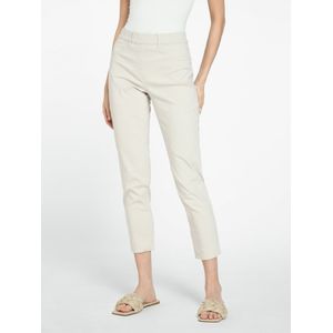 Enkellange broek pasvorm Sylvia Van Peter Hahn beige