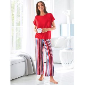 Lange gestreepte broek Van Mey multicolour