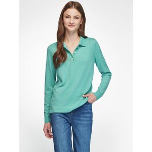 Polotrui 100% scheerwol, model Isolde Van Peter Hahn turquoise