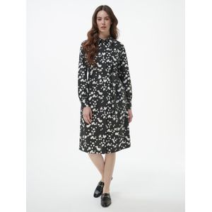 Jurk lange mouwen Van TALBOT RUNHOF X PETER HAHN zwart