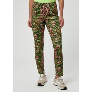 Enkellange slim fit-broek Van MYBC groen