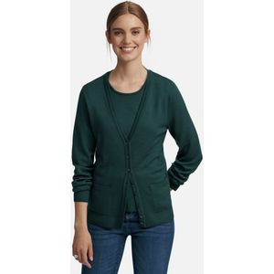 Peter Hahn - Twinset - Groen - 100% Scheerwol