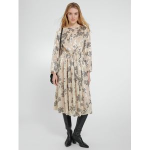 Jurk lange mouwen Van St. Emile beige