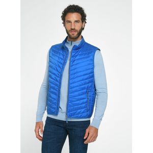 Waterafstotende bodywarmer opstaande kraag Van Louis Sayn blauw