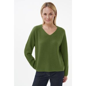 Trui V-hals Van Peter Hahn groen