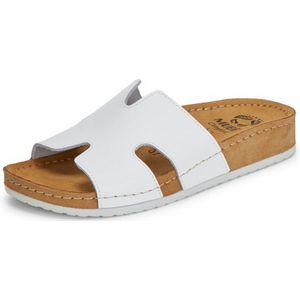 Slippers Van MUBB wit
