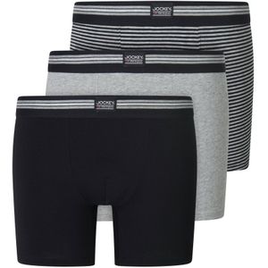 Boxershort zonder gulp in set 3 Van Jockey grijs