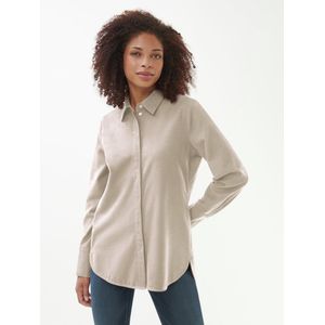 Blouse lange mouwen Van Peter Hahn beige