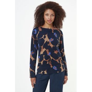 Trui ronde hals Van Peter Hahn multicolour