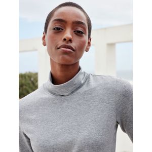 Colshirt Van Peter Hahn grijs