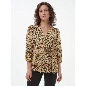 Blouse Van Peter Hahn beige