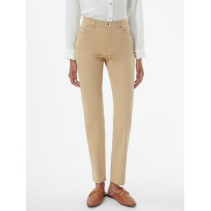 Regular Fit-broek model Mary Van Brax beige