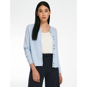 Vest 100% SUPIMA®-katoen Van Peter Hahn blauw