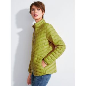 Doorgestikt donsjasje Van Peter Hahn groen