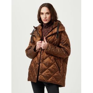 Gewatteerd jack Van BASLER bruin