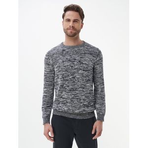 Gebreide trui ronde hals Van Louis Sayn blauw