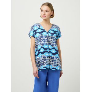 Blouse Van Peter Hahn blauw