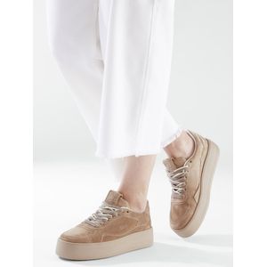 Plateausneakers Bang Van Kennel & Schmenger beige