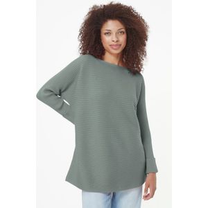 Trui een bateauhals Van Peter Hahn groen