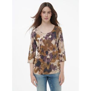 Shirt ronde hals Van Fadenmeister Berlin beige