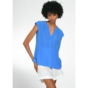 Blouse verbrede schou­ders Van Peter Hahn blauw