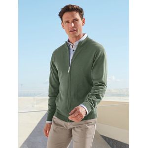 Vest opstaande kraag Van Louis Sayn groen