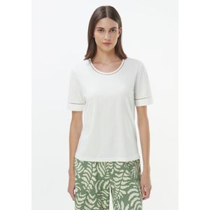 Shirt ronde hals Van Green Cotton wit