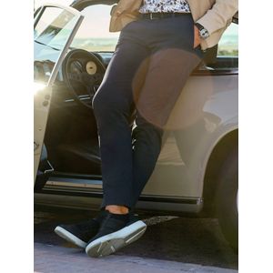 Flatfront chino Van Bugatti blauw