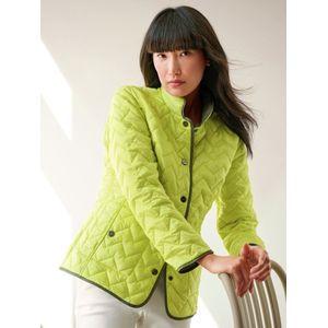 Keerbare gewatteerde jas Van BASLER groen