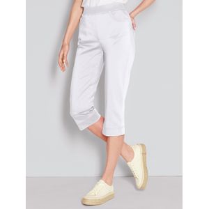 Comfort Plus-capribroek model Carolina Van Raphaela by Brax wit