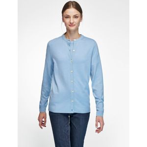 Twinset 100% scheerwol Van Peter Hahn blauw