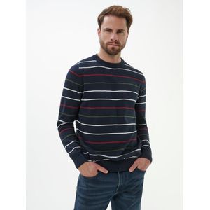 Trui ronde hals Van Peter Hahn blauw