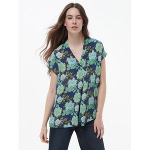 Mouwloze blouse Van Uta Raasch multicolour